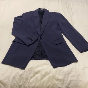 Theory Etiennette Modern Crepe Blazer